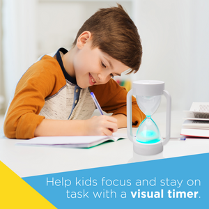 Make Lemonade Hourglass Nightlight helps kids stay focused and on task