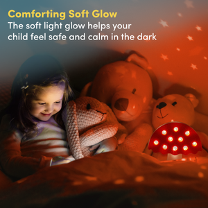 Make Lemonade DIY Mushroom Lamp KIt emits a comforting soft glow