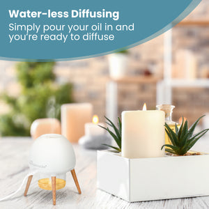 Make Lemonade Mini Aroma Diffuser has water-less diffusing
