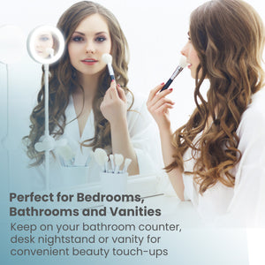 Making Lemonade Desk Lamp Fan is the perfect companion for bedrooms, bathrooms, and vanities