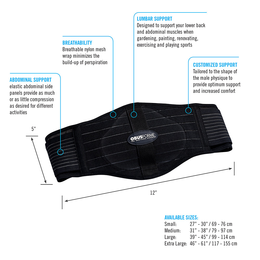 Male Back Belt A Plus