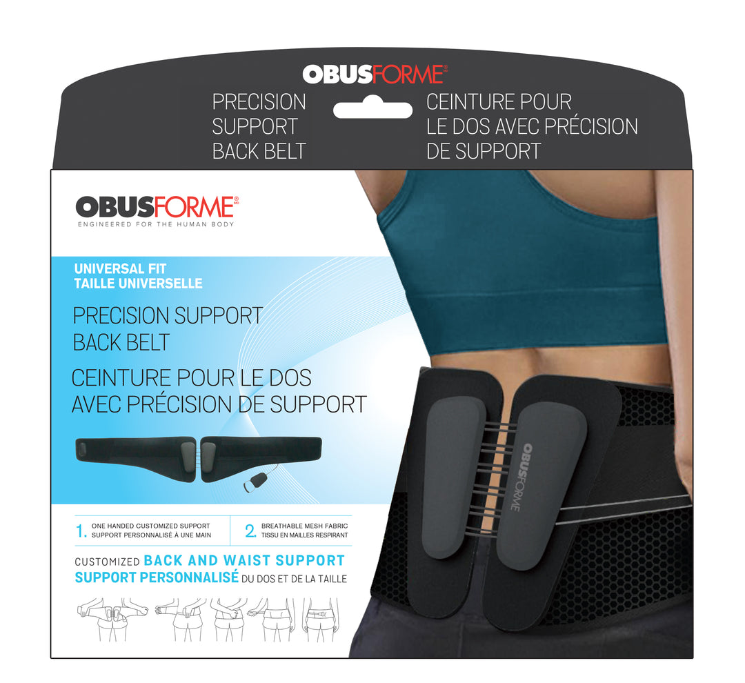 Precision Back Belt - Obusforme - Package Front