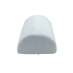 AirFoam 4-Position Pillow - Side View of Pillow showing flat bottom and rounded top - ObusForme