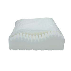 Neck & Neck 4 in 1 Cervical Pillow - Profile view of pillow showing ergonomic shape - ObusForme