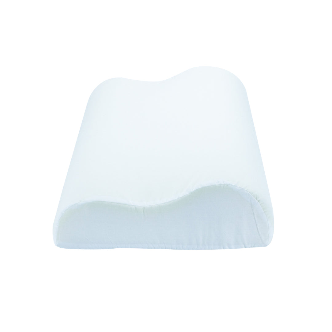 Standard Cervical Pillow with Memory Foam - Profile showcasing pillow ergonomic shape - ObusForme