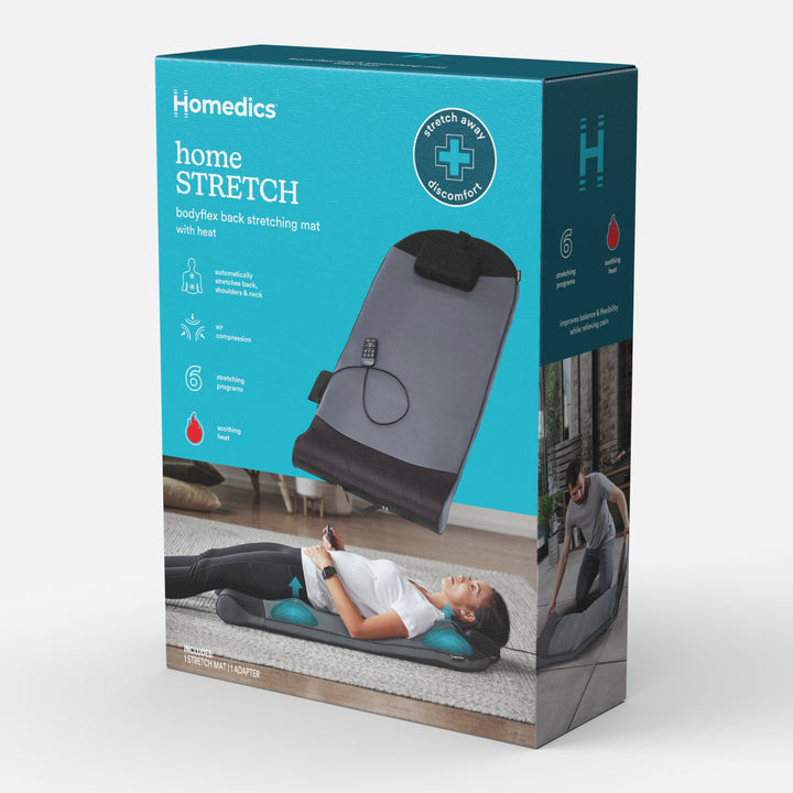 Packing of  Homedics Body Flex Back Stretching Mat with Heat