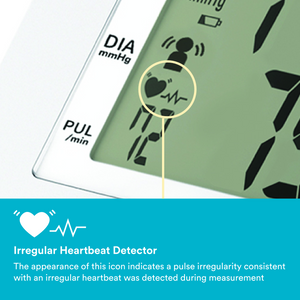 Homedics® Upper Arm 500 Series Blood Pressure Monitor, Voice Out Guide, Easy Operation, Accurate Results can detect irregular heartbeats