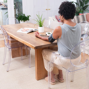 women using Homedics® Upper Arm 400 Series Blood Pressure Monitor