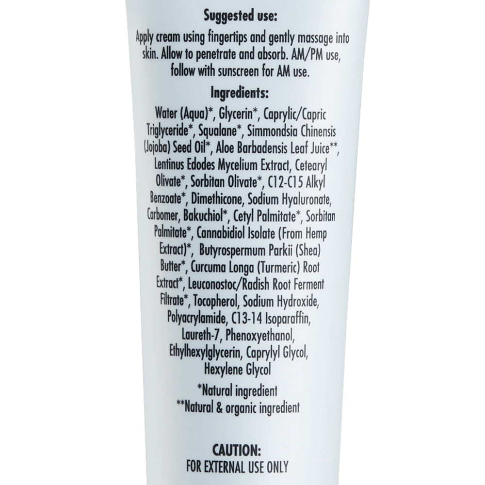 Brightening Face Cream + CBD