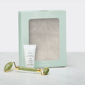 Jade Roller + Eye Cream