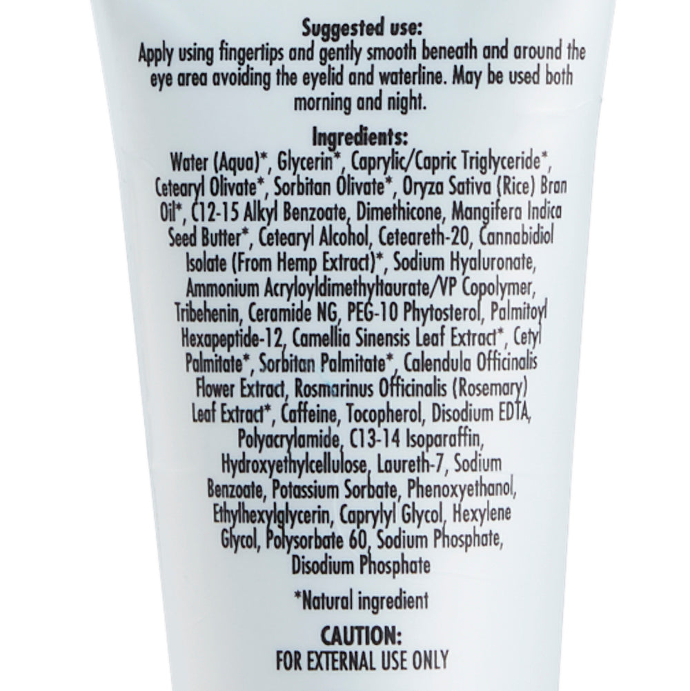 Eye Cream + CBD