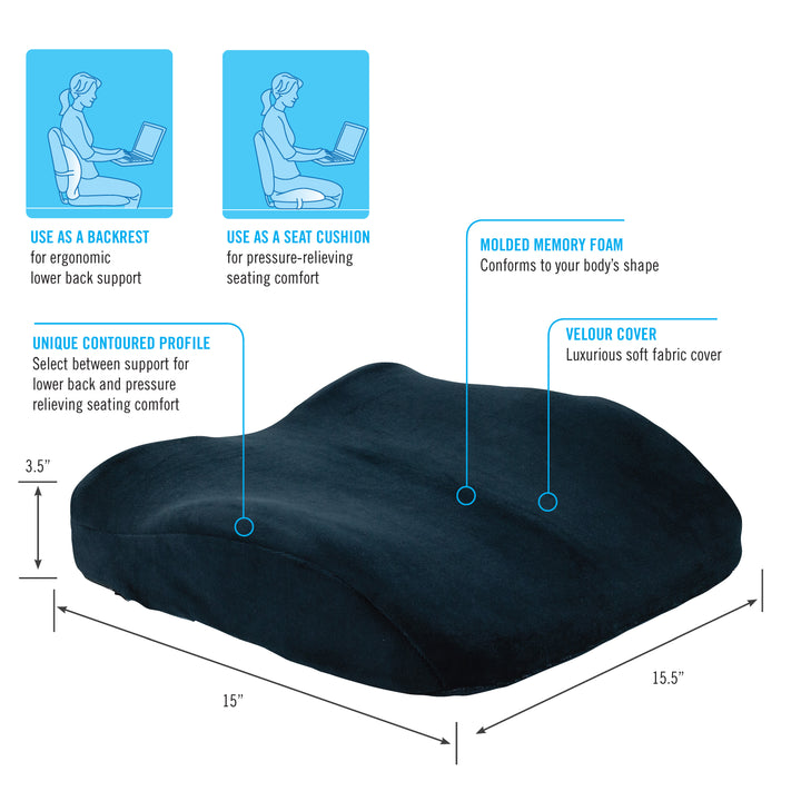 The Sit-Back Cushion  Call Outs
