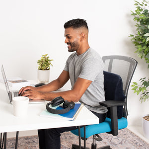 The Sit-Back Cushion Upright In Use