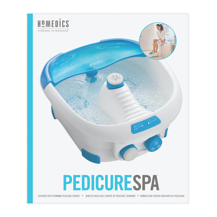Homedics Pedicure Spa Footbath with Heat box