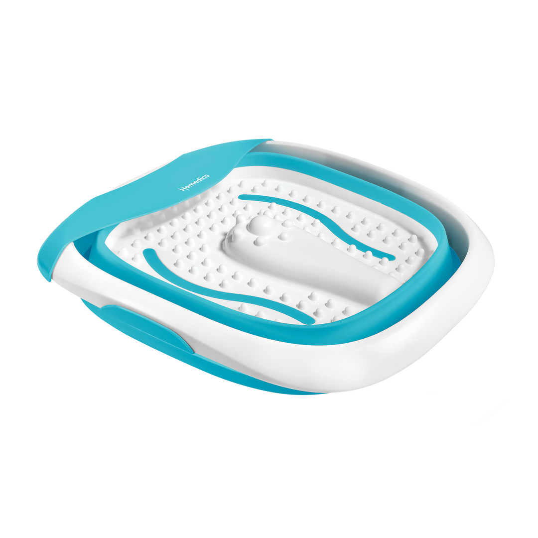 Folded view of the Compact Pro Spa Collapsible Footbath with Heat