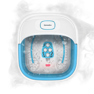 Easy Store Bubble Bliss Footbath, Collapsible Foot Spa