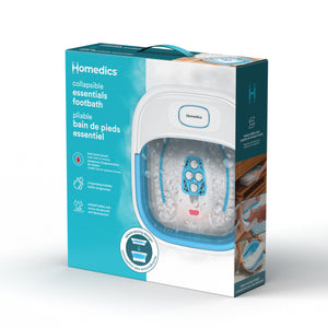 Easy Store Bubble Bliss Footbath, Collapsible Foot Spa