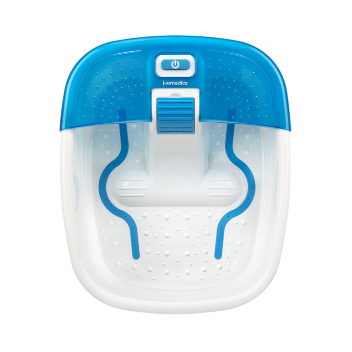 Top-down view of the Homedics Bubble Bliss Deluxe Footspa