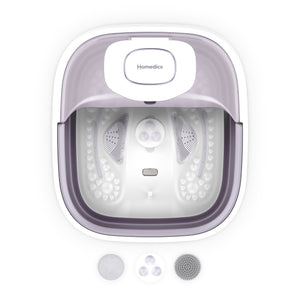 Top view of the Homedics® Smart Space Deluxe Footbath with Heat Boost