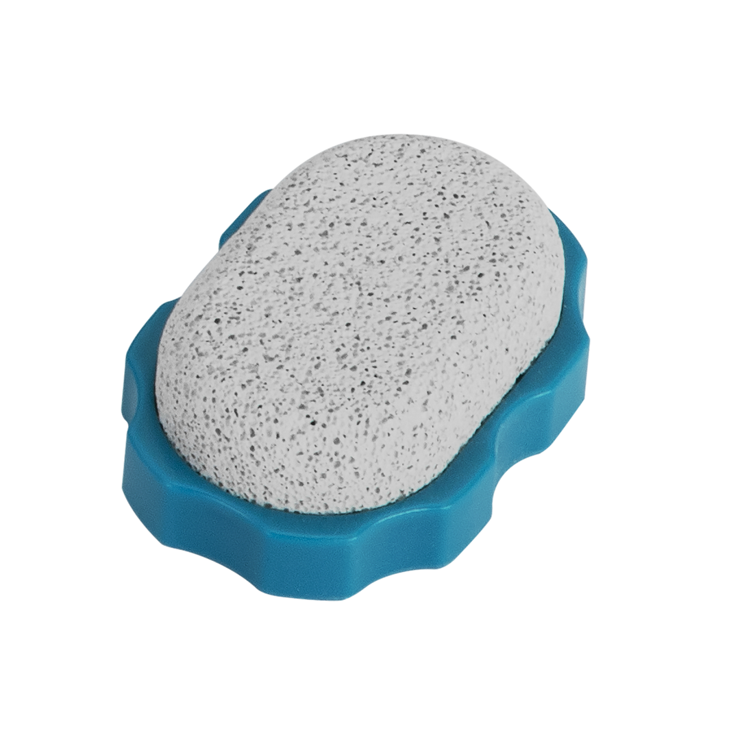 Removable pumice stone