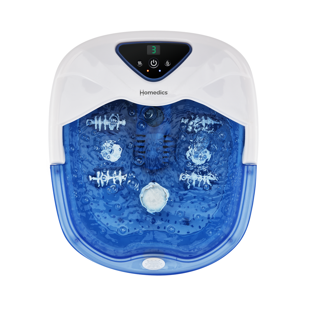 Front view of the Salt-N-Soak Pro Footbath with Heat Boost