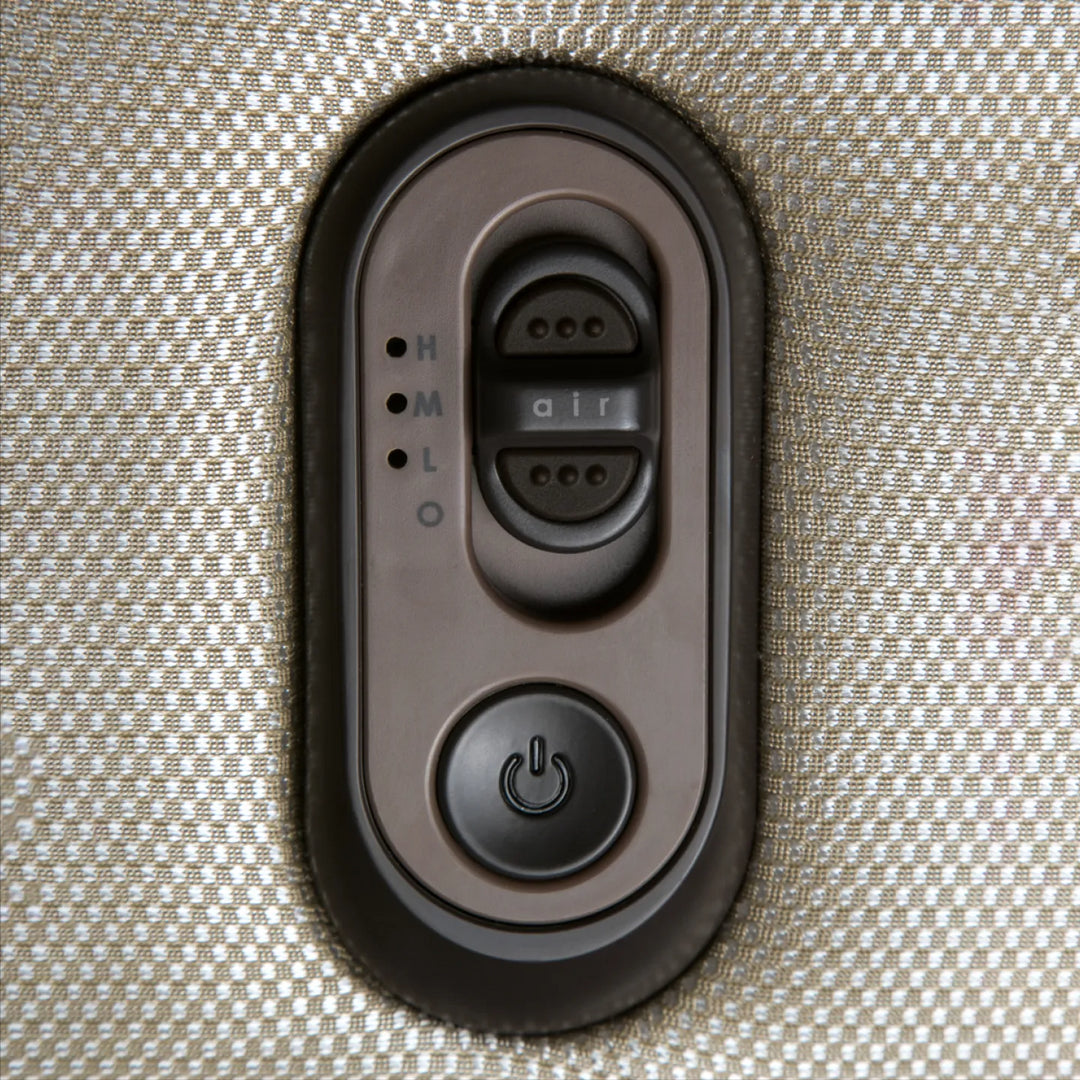 Controls of the Air Compression Shiatsu Foot Massager