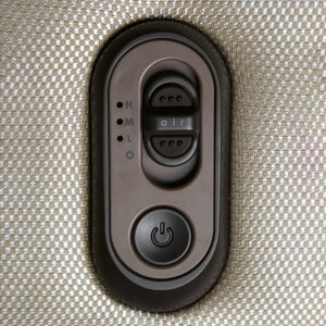 Controls of the Air Compression Shiatsu Foot Massager