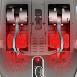 Representation of Homedics® Shiatsu Air Max Foot Massager's Rolling shiatsu nodes that soothes your soles
