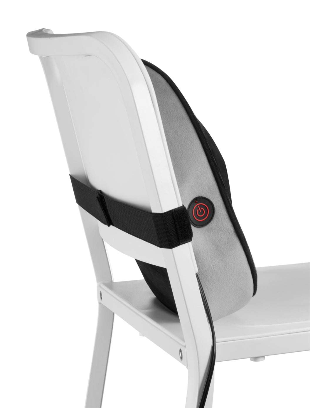 Full Body Shiatsu Massager with Soothing Heat - Strapped to Chair for Use