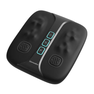 Image shows Homedics Shiatsu Pulse Max Foot Massager with Heat in action