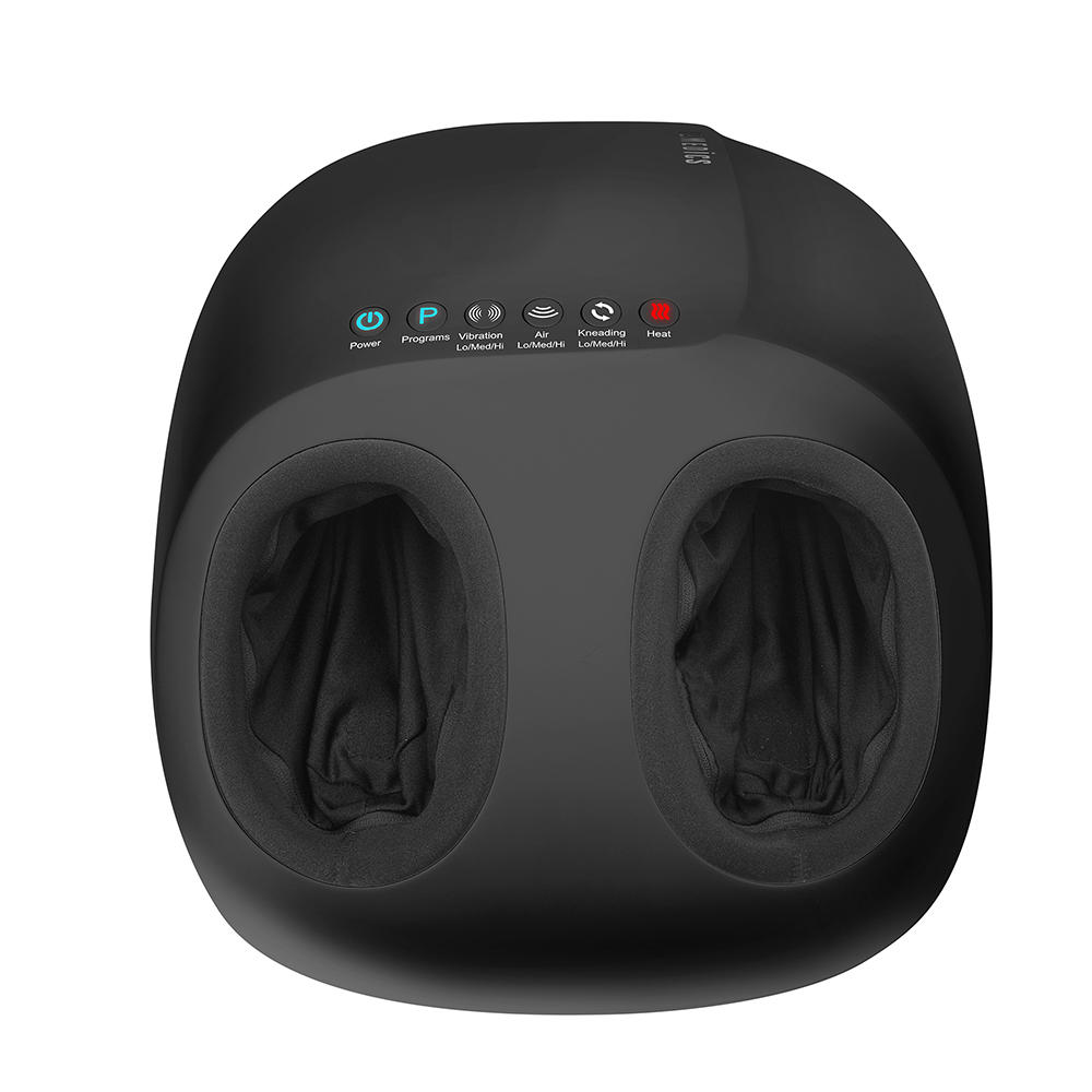 Man on couch using the 3-in-1 Pro Foot Massager with Heat