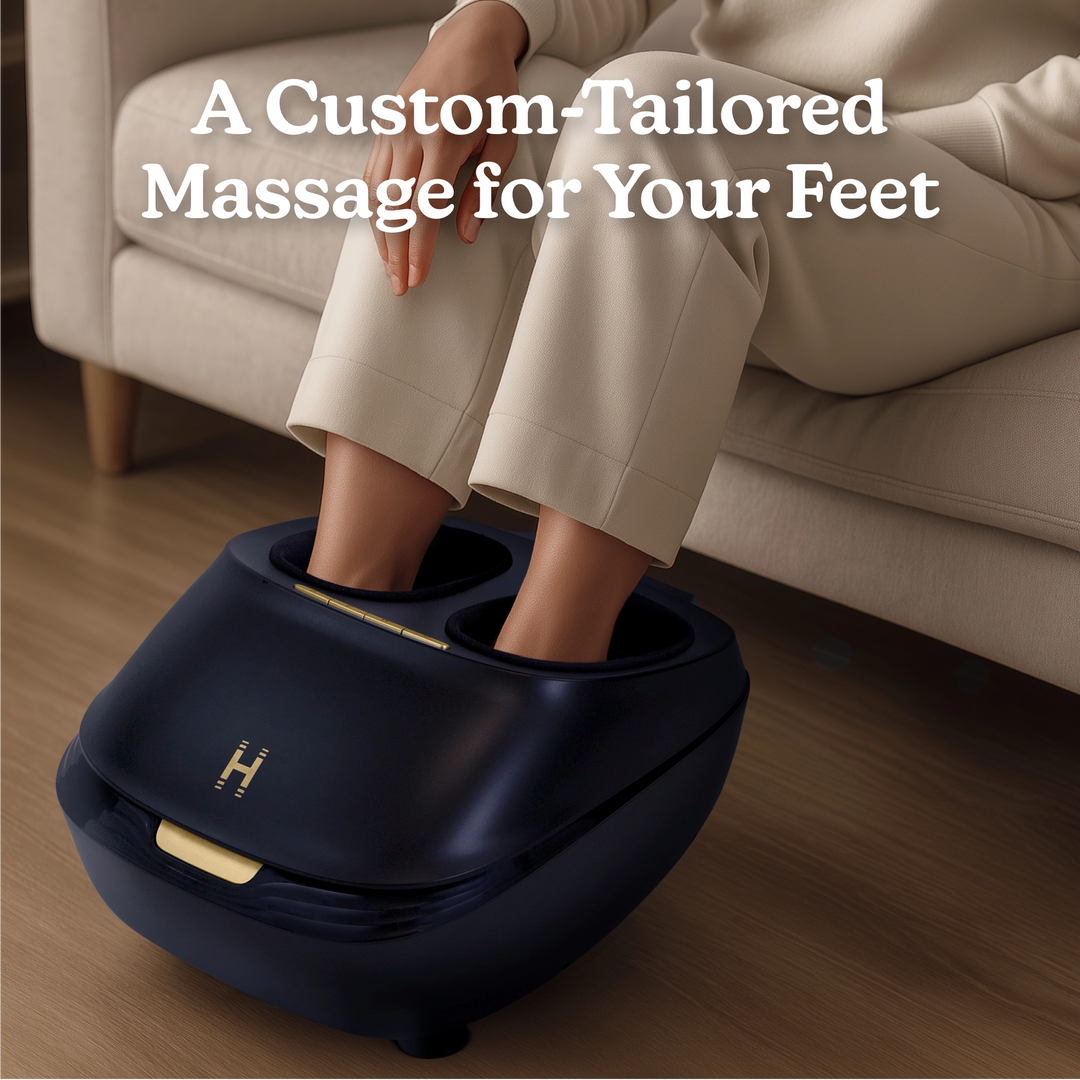 Homedics ModMassage Shiatsu + Air Foot Massager with Interchangeable Attachments