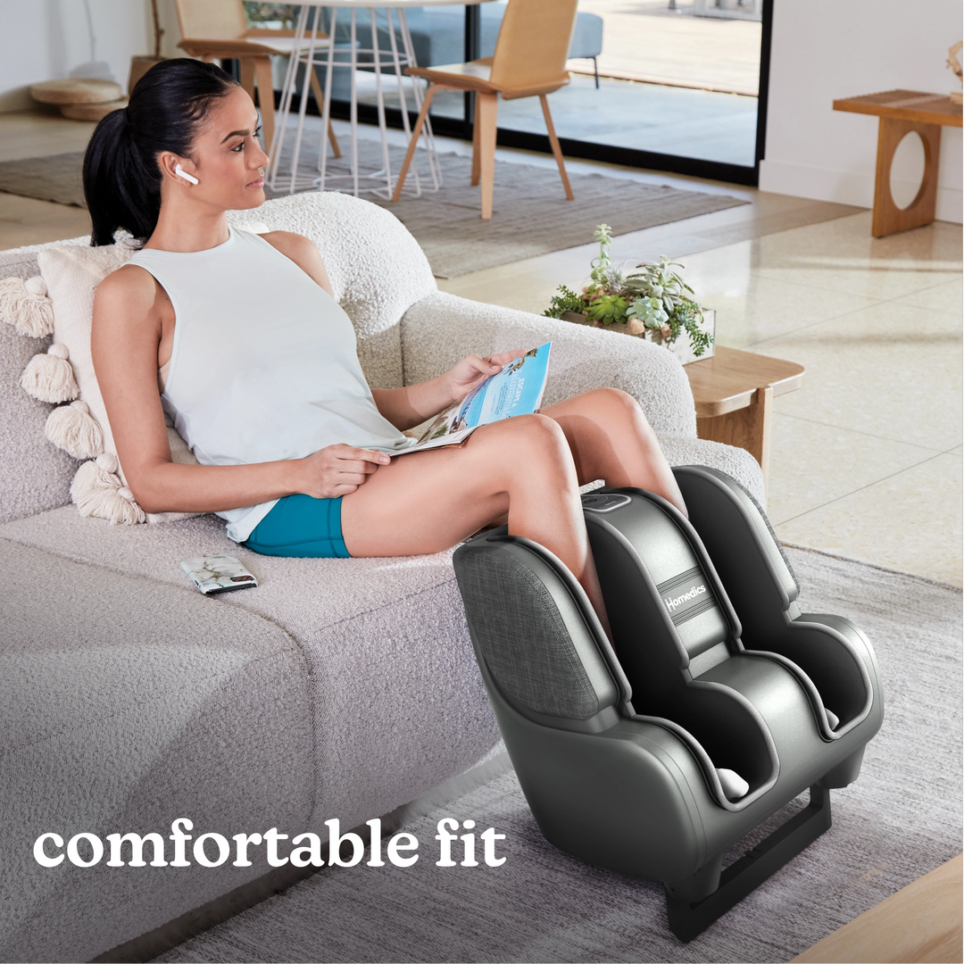 Deluxe Foot & Calf Massager with Heat Homedics Deluxe Foot & Calf Massager with Heat Homedics