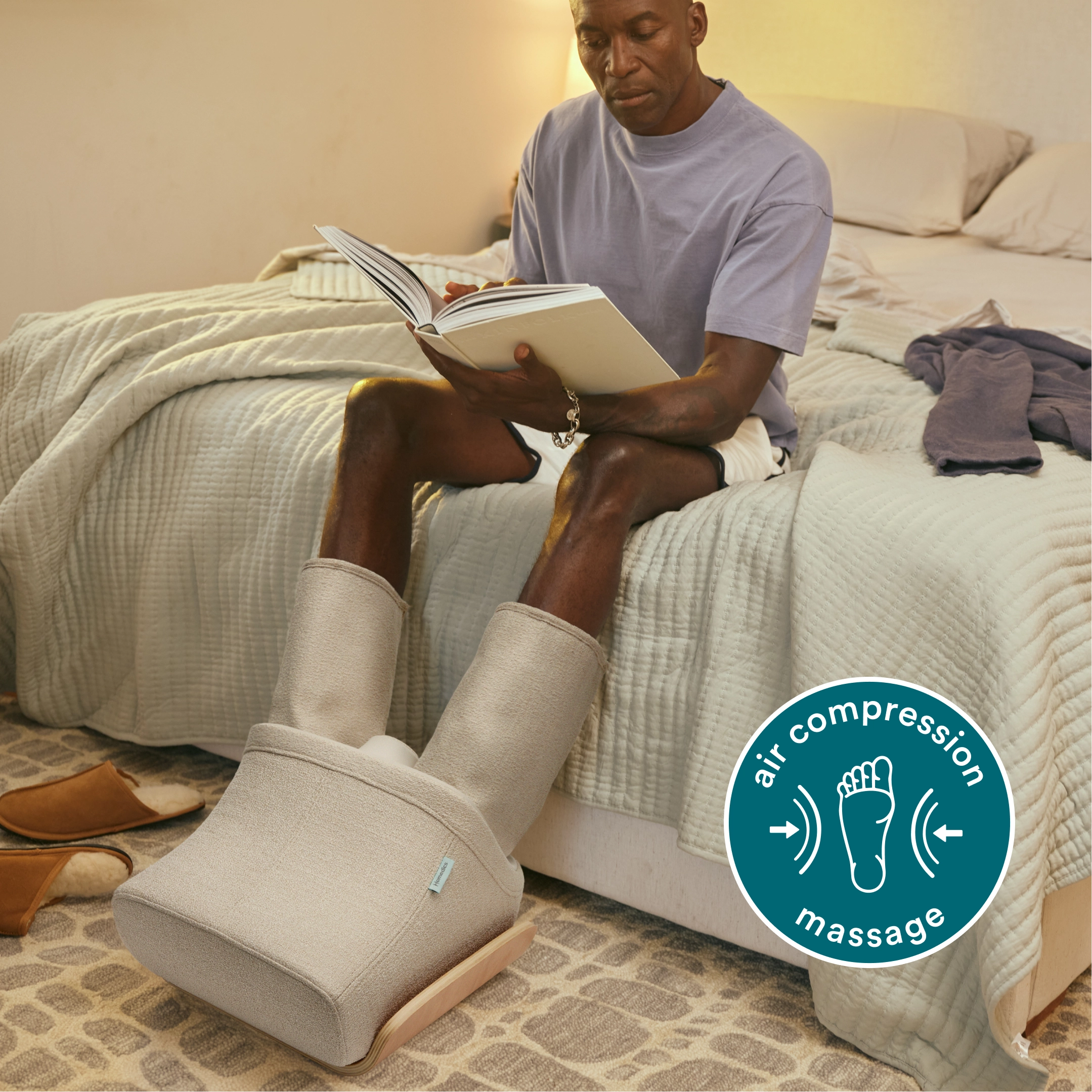HoMedics Compression Boot Massager - Thumbnail 3
