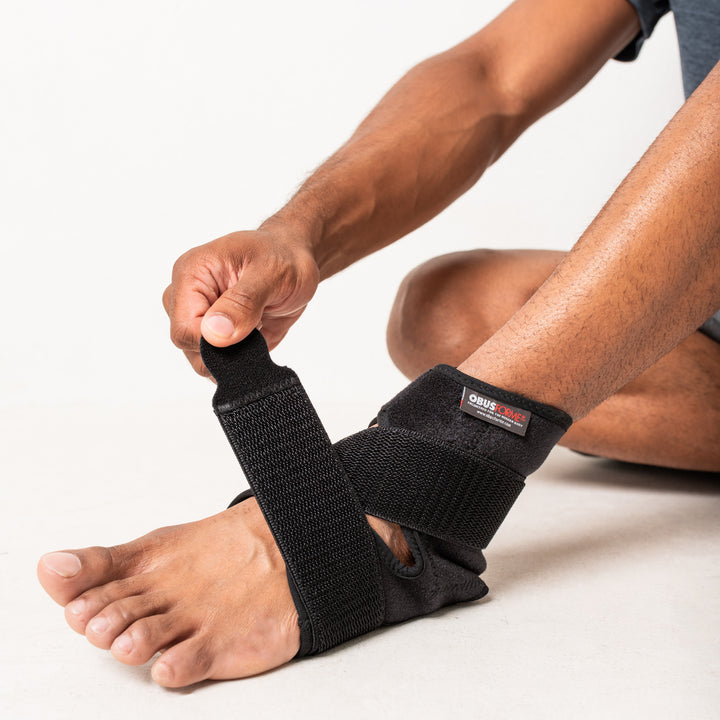 The ObusForme Hot and Cold Ankle Support -Straps