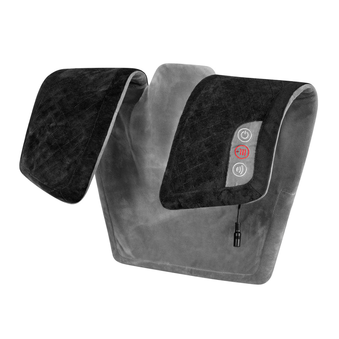 Homedics Thera-P Heated Neck and Shoulder Massager has easy to use controls for easy adjustments while in use