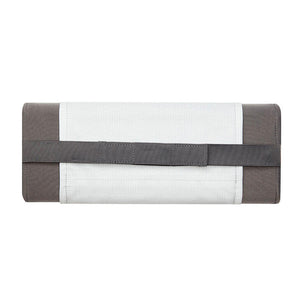 Rear view of the Homedics Lumbar Pillow with Soothing Heat