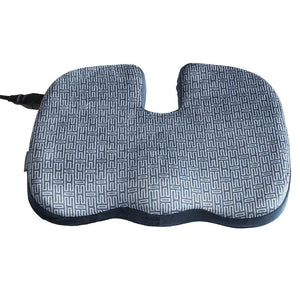 Front view of the Homedics Contoured Seat Cushion with Heat