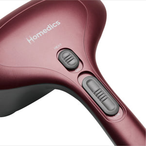 image shows Thera-P Percussion Massager with Heat with settings to control
