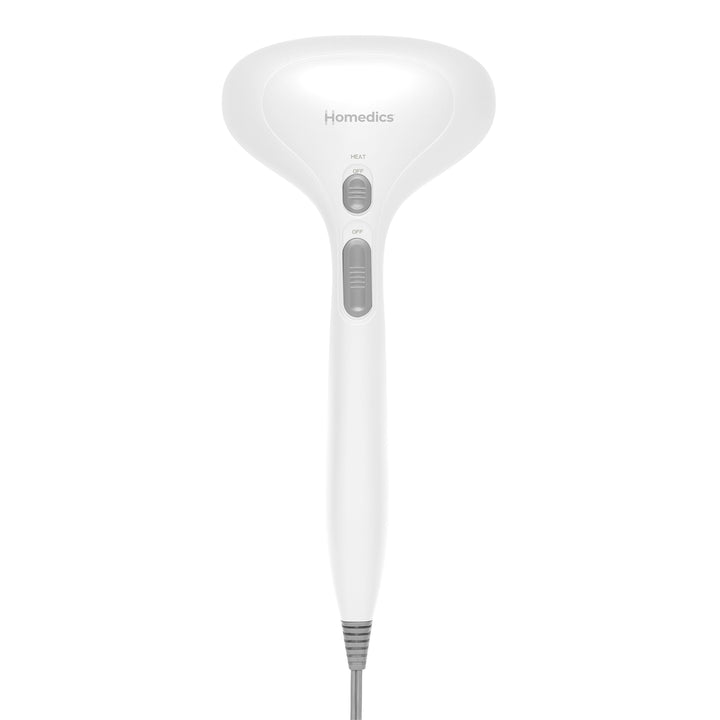 Homedics® Duo Percussion Body Massager with Heat offers 2 massage speeds