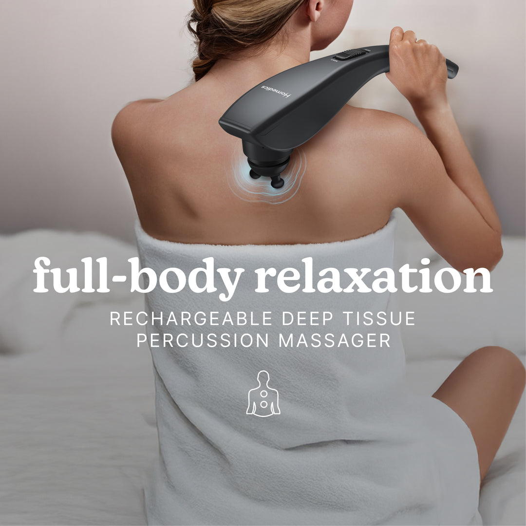 Homedics Rechargeable Deep Tissue Percussion Massager