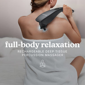 Homedics Rechargeable Deep Tissue Percussion Massager