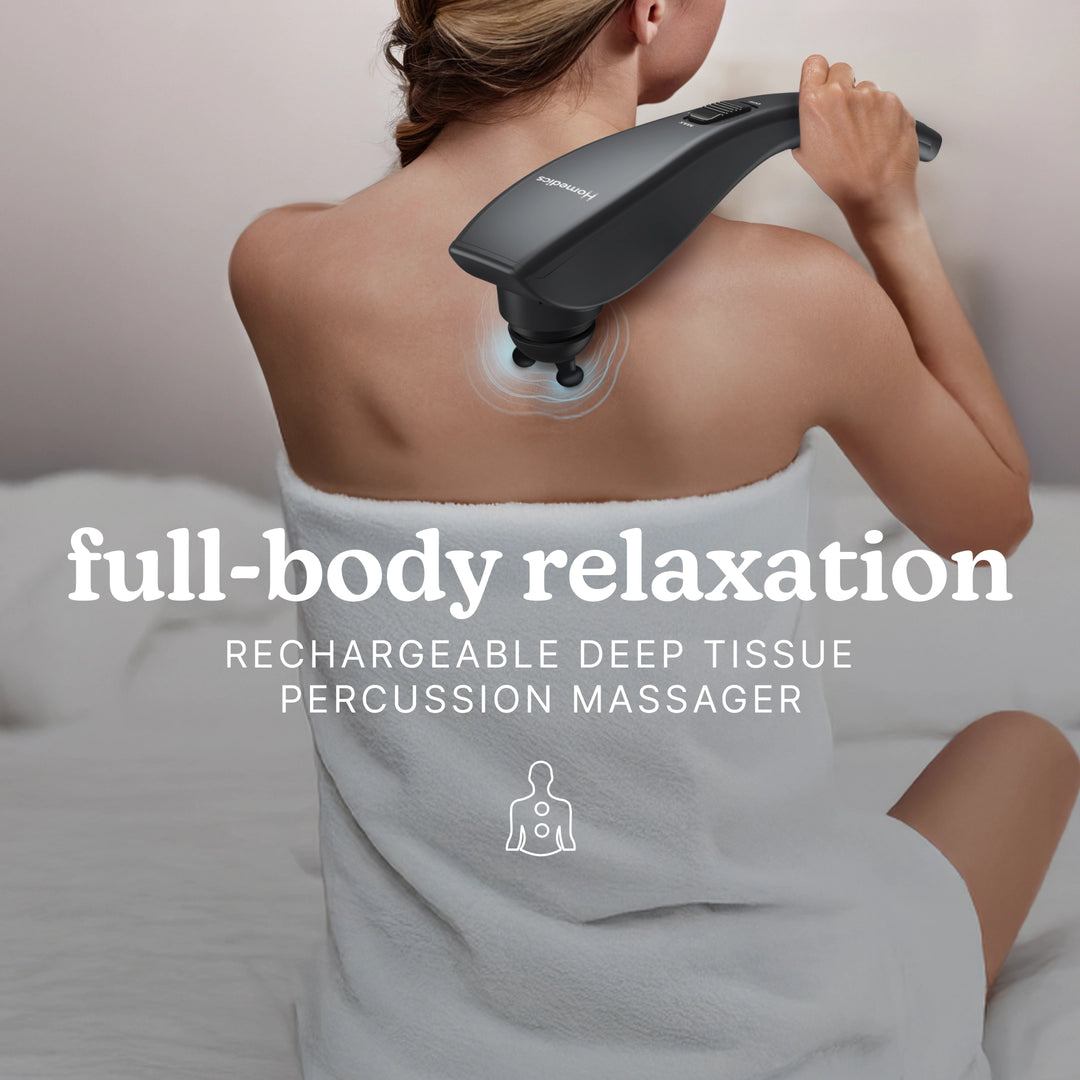 Homedics Rechargeable Deep Tissue Percussion Massager