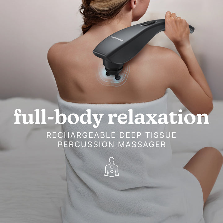 Homedics Rechargeable Deep Tissue Percussion Massager