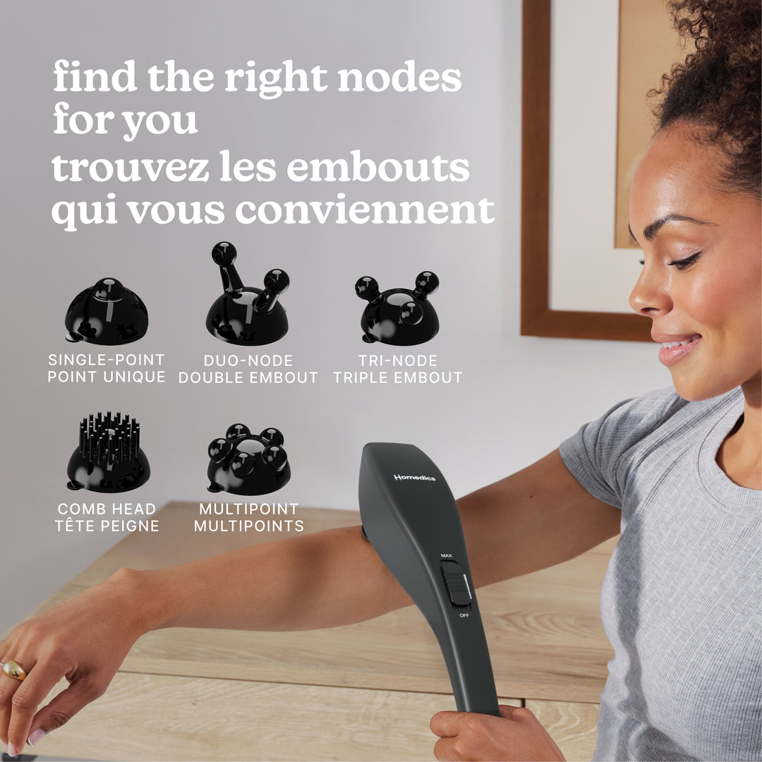 Homedics Rechargeable Deep Tissue Percussion Massager