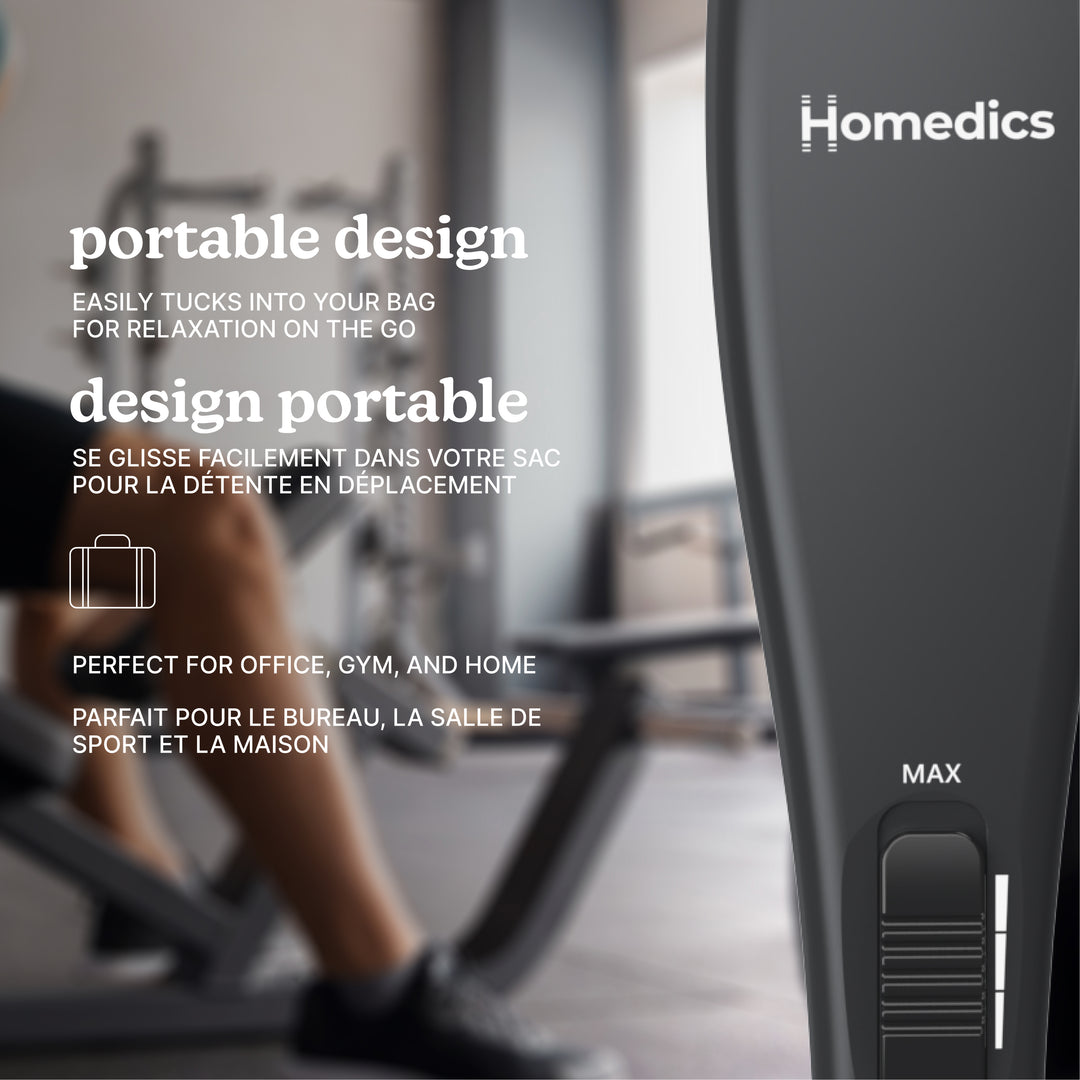 Homedics Rechargeable Deep Tissue Percussion Massager
