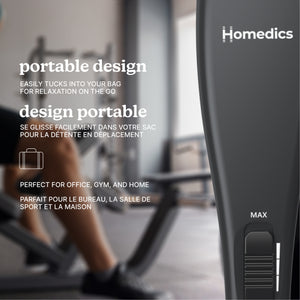 Homedics Rechargeable Deep Tissue Percussion Massager