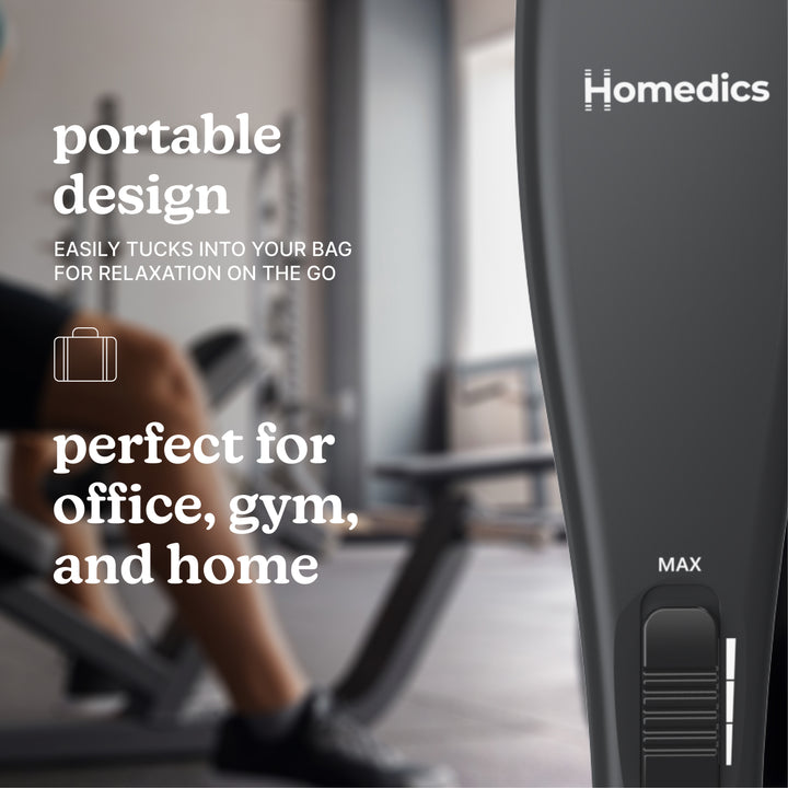 Homedics Rechargeable Deep Tissue Percussion Massager