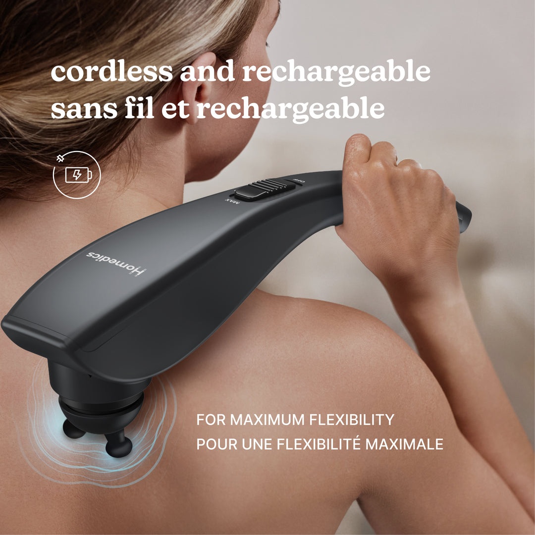 Homedics Rechargeable Deep Tissue Percussion Massager