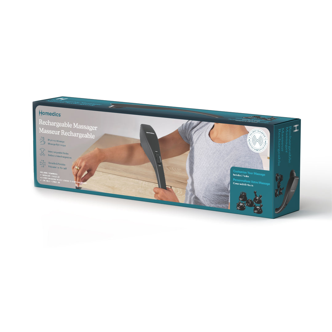 Homedics Rechargeable Deep Tissue Percussion Massager